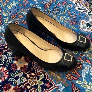 Cole Haan Tali Bow Block Heel Pump